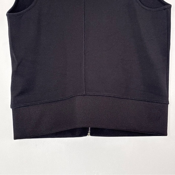 Rag & Bone Mara Crop Black Zip Up Tank Top Small New NWT Minimalist Preppy *D5 - Picture 15 of 16
